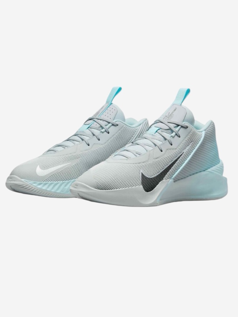 NWB Nike G.T. Jump Academy Basketball Shoes Men's 11 Women's 12.5 Blue Grey